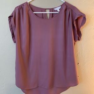 Mauve Charming Charlie’s Blouse